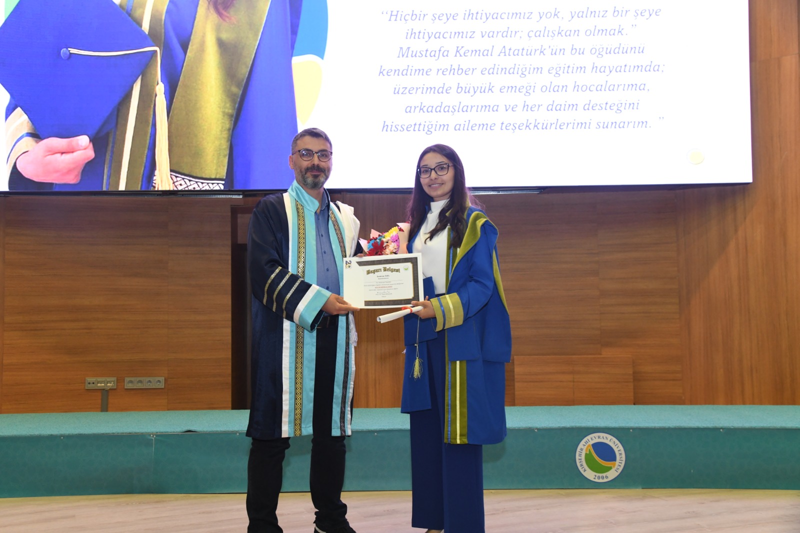 Matematik Bölümü Mezunlarını Uğurladı